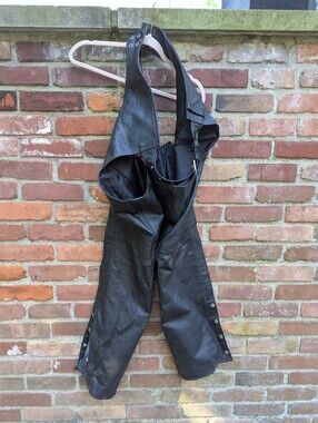 Highway Hawks Genuine Leather Chaps Size Large NWT